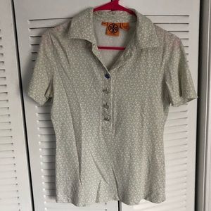 Tory Burch Button Up Short Sleeve